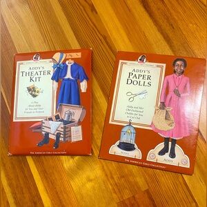 Vintage Addy: An American Girl Paper Doll and Theater Sets.
